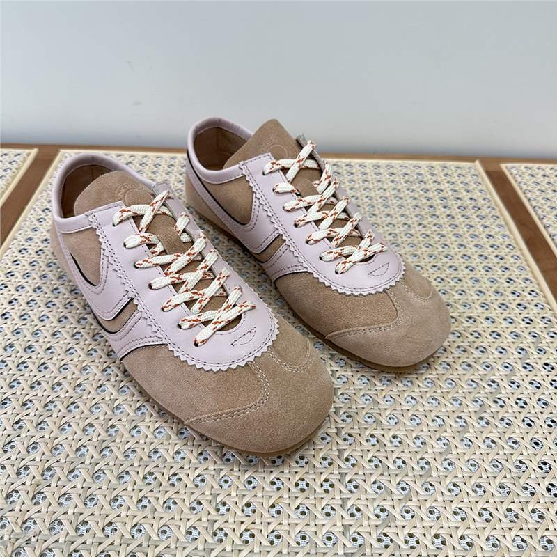 Unisex tenisice za trening od prave kože, okrugla prst, niski pet, gumeni đon i podstava od ovčje kože