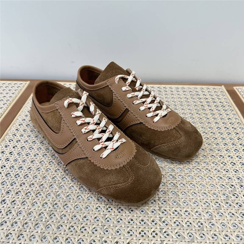 Unisex tenisice za trening od prave kože, okrugla prst, niski pet, gumeni đon i podstava od ovčje kože