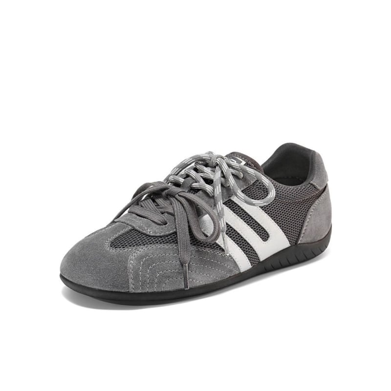 Forrest Gump ženske tenisice - prava koža, dvostruki gornji dio, unutarnje povećanje visine, vezice, gumeni potplat, PU ulošak