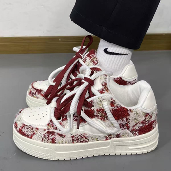 Platformske tenisice s debelim potplatom za povećanje visine, prozračne, unisex svakodnevne tenisice na vezanje