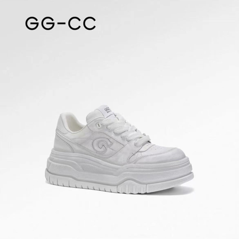 Sieviešu ādas sporta apavi ar biezu zoli, priekšējā šņorēšana, elpojoši, literāro retro stilu