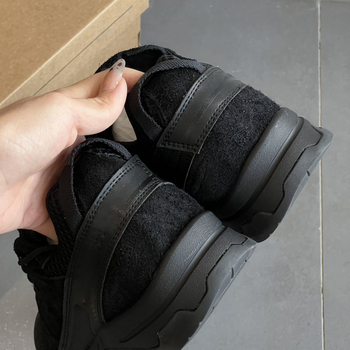 Ženski Dad Shoes od velura, niski gornji dio, zaobljeni nos, gumeni potplat, 1–3 cm peta