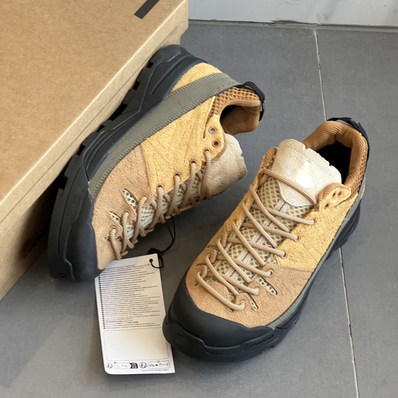 Ženski Dad Shoes od velura, niski gornji dio, zaobljeni nos, gumeni potplat, 1–3 cm peta