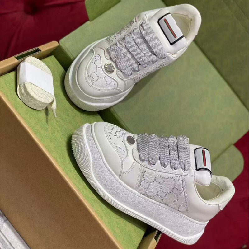 Naiste chunky tossud kõrgendava funktsiooniga, kristallidega, ülaosa esimese klassi nahaga, sisemus terry kangas, TPU talla