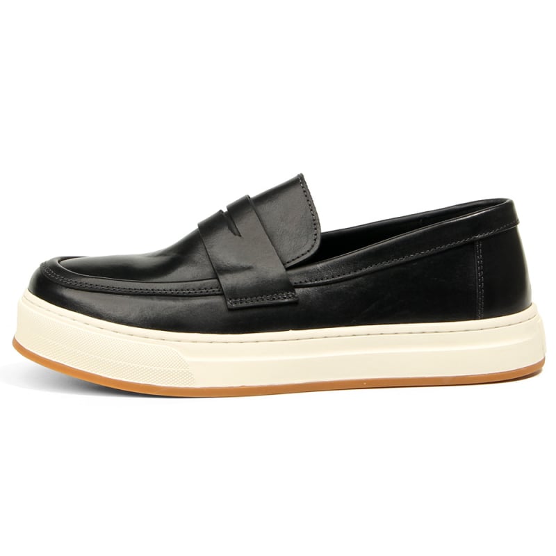 Muške slip-on loaferice – koža konja, detalji od konjske dlake, casual kožne cipele u vintage stilu