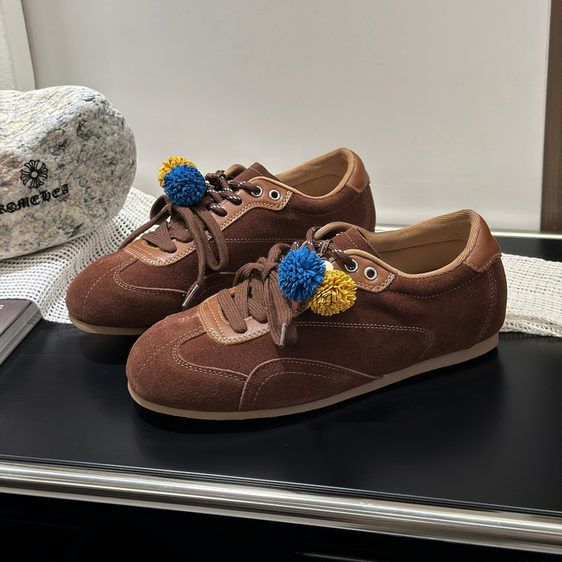Platformske retro njemačke vojne tenisice za žene, unutarnje povećanje visine 4 cm, dišan gornji dio od super vlakana, EVA ulošak, gumeni potplat, prednje vezivanje