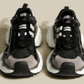 Ženske tenisice Dad Shoes – mrežasti gornji dio, gumeni đon, srednja visina pete 3–5 cm, srednji silueta, vezanje šnanalama