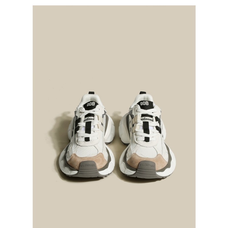 Ženske tenisice Dad Shoes – mrežasti gornji dio, gumeni đon, srednja visina pete 3–5 cm, srednji silueta, vezanje šnanalama