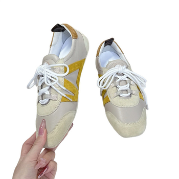 Unisex tenisice za trening od pune kože, retro casual tenisice s ravnim đonom, Forrest Gump stil