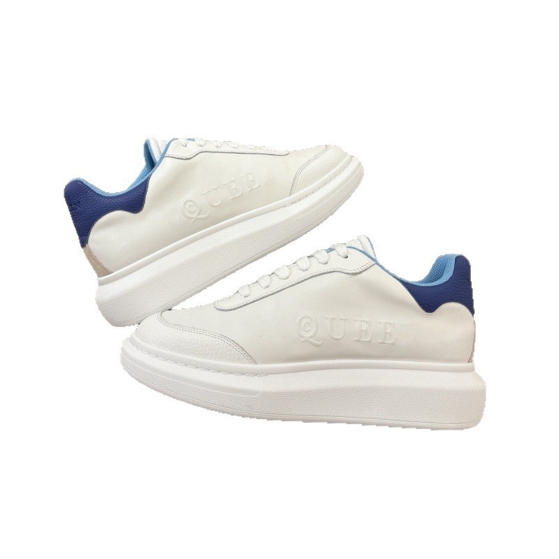 Unisex igapäevased tossud kõrgendatud kõrgusega ja kirjatrükiga; pealmine materjal vasikanahaga, sisemus lambanahaga, tald TPU, ees nöörimisega