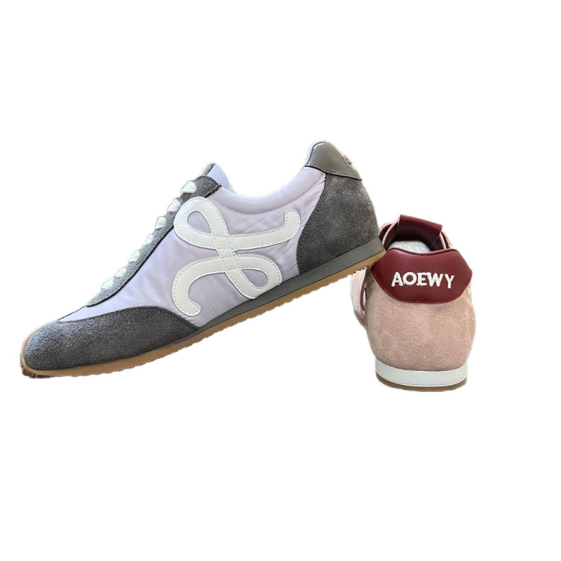Forrest Gump inspirirane kožne tenisice za trening, retro blok boja, unisex, svakodnevne sportske tenisice, prozračna mreža iznutra, gumeni potplat