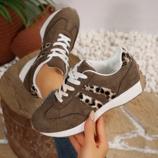 Leap sieviešu sporta apavi, plastmasas augšdaļa, auduma iekšējā odere, zems augšējais dizains, pretslīdējoša gumijas zole