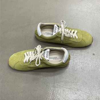 THE·FENGLIYA NŐI SPORT-CASUAL CIPŐ TERMÉSZETES BŐRBŐL, KÖNNYŰ, TALP MARHA INAS ANYAGÚ, KEREK O R R, 3-5 CM SARKÚ, ELŐRE FŰZÉS