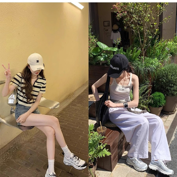 Női sportos-casual cipő vastag talppal a magasság növelésére, két réteg marhabőr felsőrész, belső természetes bőr talpbetét, gumitalp, elasztikus pántos zárás