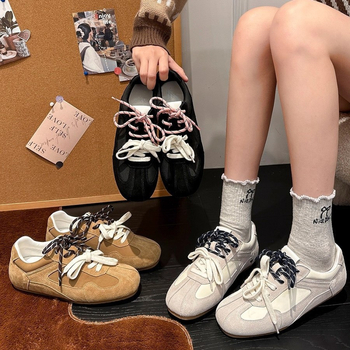 Dámske tenisky v retro štýle, predné šnúrky, sieťovaná podšívka, EVA stielka, gumová podrážka, vhodné pre jar a jeseň