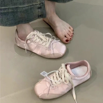 Sieviešu kurpes ar saitēm un tauriņu mezgla dizainu, zems augšējais, elpojošs mikrošķiedras augšējais materiāls, gumijas zole, augstuma palielināšanas funkcija