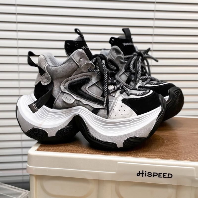 Sievietēm vintage zemās kurpes sporta apavi ar priekšējo šņorēšanu, režģa iekšpuse, Super Fiber augšdaļa un gumijas zole