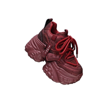 Sievietes kurpes ar bieza zole un iekšējo pacēlumu, priekšējā aukla, augšdaļa no superfibra, iekšējā odere no auduma, EVA zole, vidējā augšdaļa, izlaidums 2025. rudens