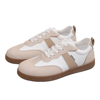 Dámske športové topánky – PU horná časť, priedušná sieťovina, šnúrky, gumová podrážka, výška päty 3–5 cm