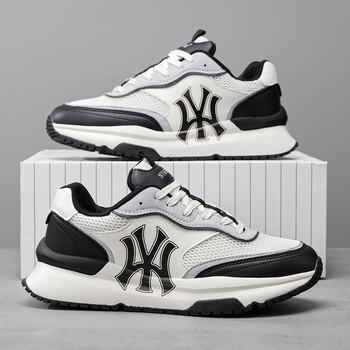Muške tenisice Dad Shoes s mrežastim gornjim dijelom, niskog profila, vezivanje šnurkama, gumeni potplat, lagane