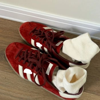 Desun cipők - Valódi bőr felsőrész, Kerek orr, Elöl fűzők, 1-3 cm-es alacsony sarok, Gumi talp EVA talpbetéttel