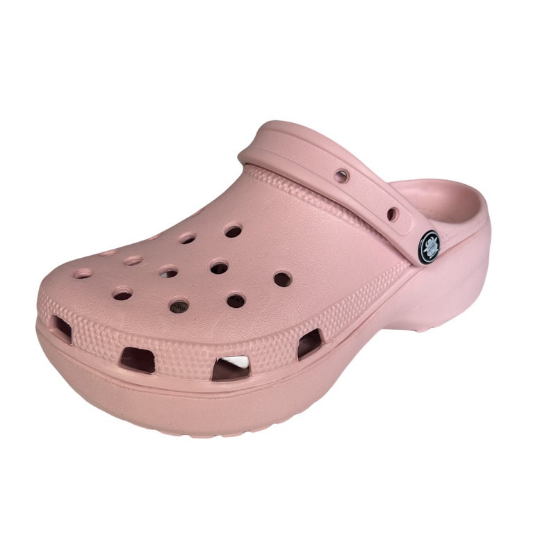 Crocs stil papuče s EVA gornjim dijelom i EVA gazom, okrugli vrh, opušten stil, jednobojne