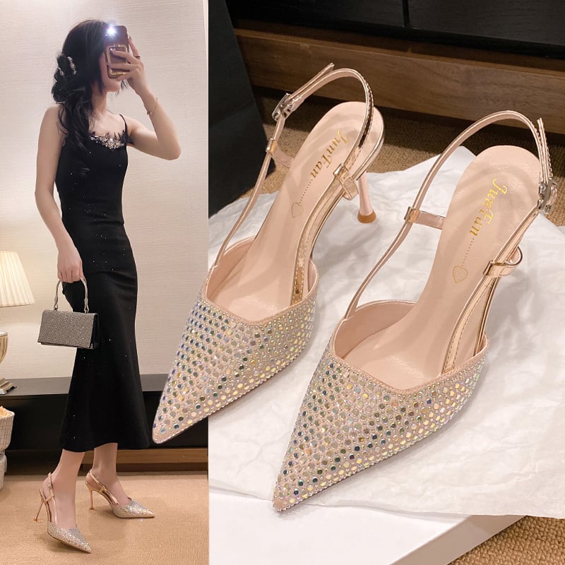 Casual sandale s remenčićima, okrugli vrh prsta, umjetna PU gornja, gumena đon, klinasti pet 3–6 cm