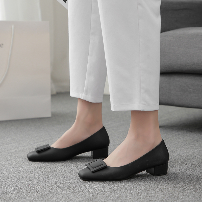 Ženske plastične jelly sandale, četvrtasti vrh prsta, klin 3–6 cm, korejski stil
