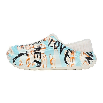 Férfi EVA beltéri papucs — fleece bélés, Slip-On, meleg, könnyű, csúszásmentes