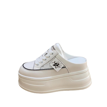 Női vastag talpú papucs, PU felsőrész, PU belső, osztott lábujj, kompozit talp, hétköznapi stílus