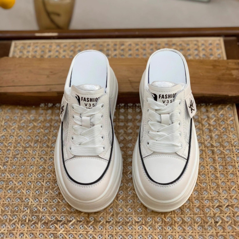 Női vastag talpú papucs, PU felsőrész, PU belső, osztott lábujj, kompozit talp, hétköznapi stílus