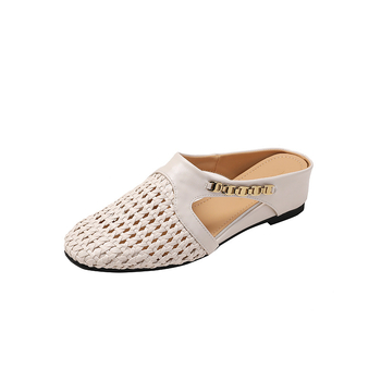 Sandale s unutarnjom ovčjim kožom, 5 cm povećanje visine, pleteni prozračni prednji dio, PU debeli potplat