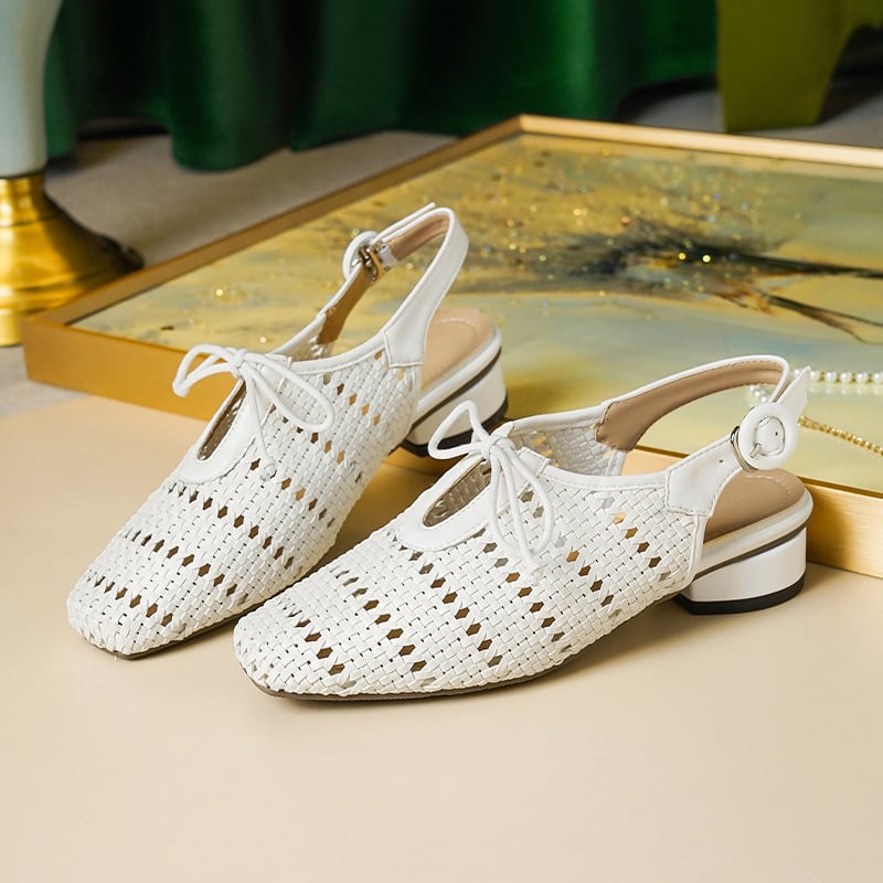 Sieviešu pinētās sandales ar aitādas augšpusi, apaļš purns, plānas siksniņas, aizmugure atvērta