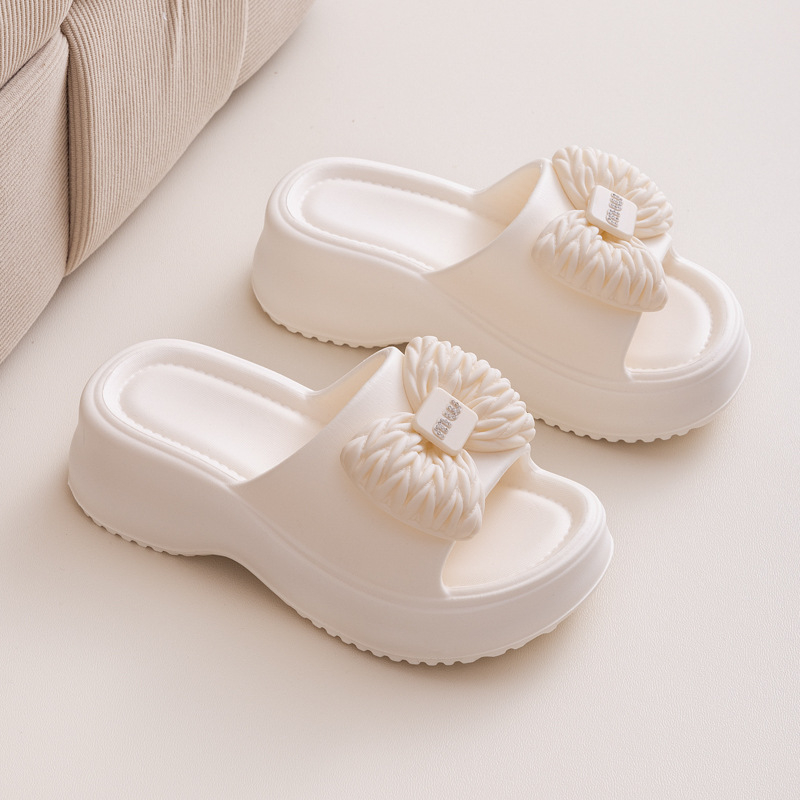 Papuci EVA cu partea superioară EVA, talpă EVA, 3–5 cm toc în formă de pană, talpă turnată prin injecție