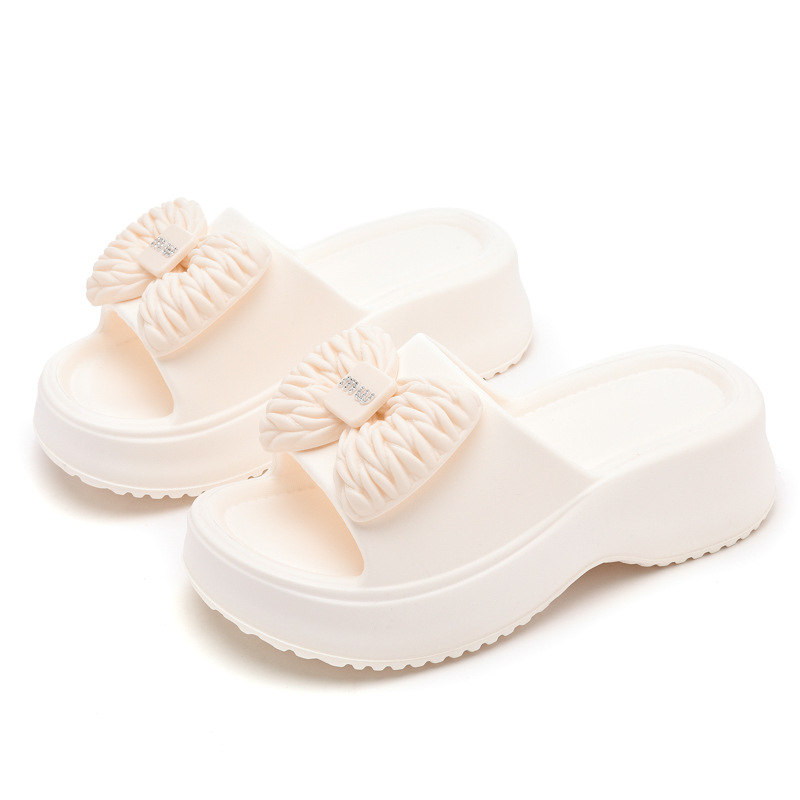 Papuci EVA cu partea superioară EVA, talpă EVA, 3–5 cm toc în formă de pană, talpă turnată prin injecție