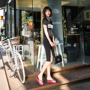 Sieviešu klinku sandales ar stikla kristāliem – vasaras brīvā stila, apaļa pirksta, augšdaļa EVA, iekšpuse EVA augstas blīvuma, zole TPR