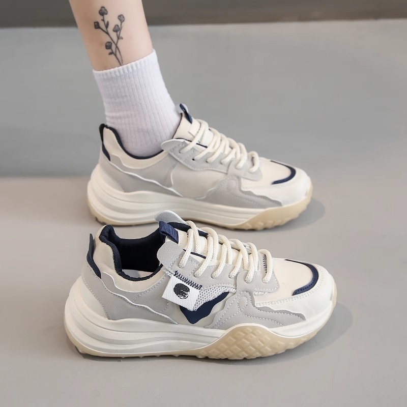 Pantofi sport pentru femei, ușori, cu amortizare, talpă antiderapantă, din microfibră.