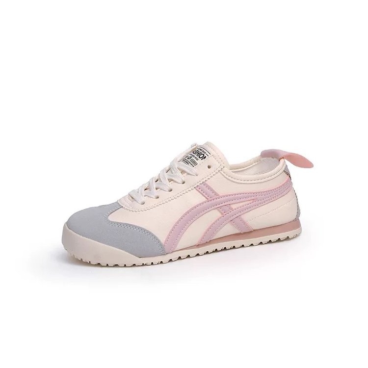 Pantofi sport pentru femei - partea superioară PU, șireturi, talpă din cauciuc, toc mic 1–3 cm