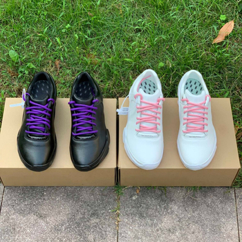 Női futócipő – könnyű, felsőrész bőrből, hálós belső, PU talp, fűzős zárás