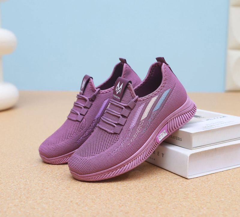 Ženske Flyknit slip-on tenisice – prozračne i lake, okrugli vrh, injekcijska potplata