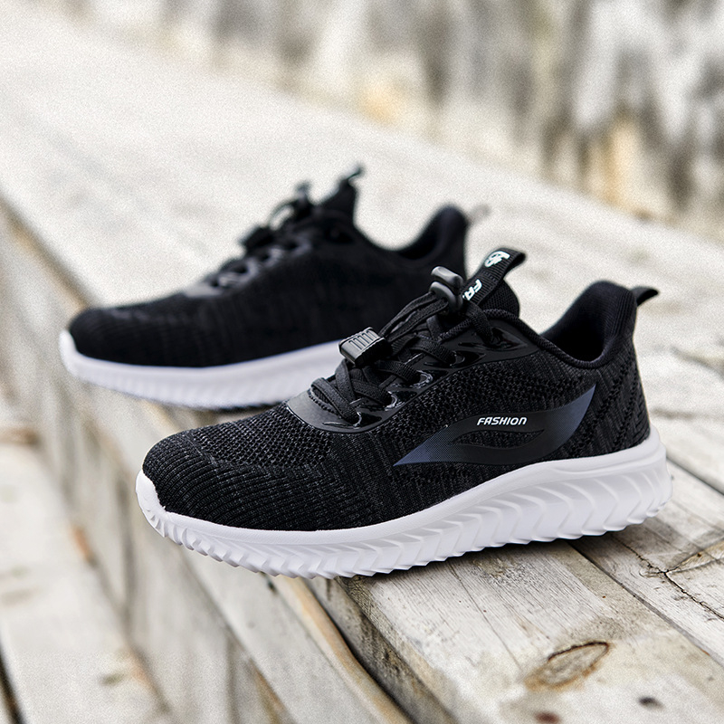 Idősek nők járócipője, lélegző hálós felsőrész, MD talp, fűzős zárás, textil talpbetét, csúszásmentes talp