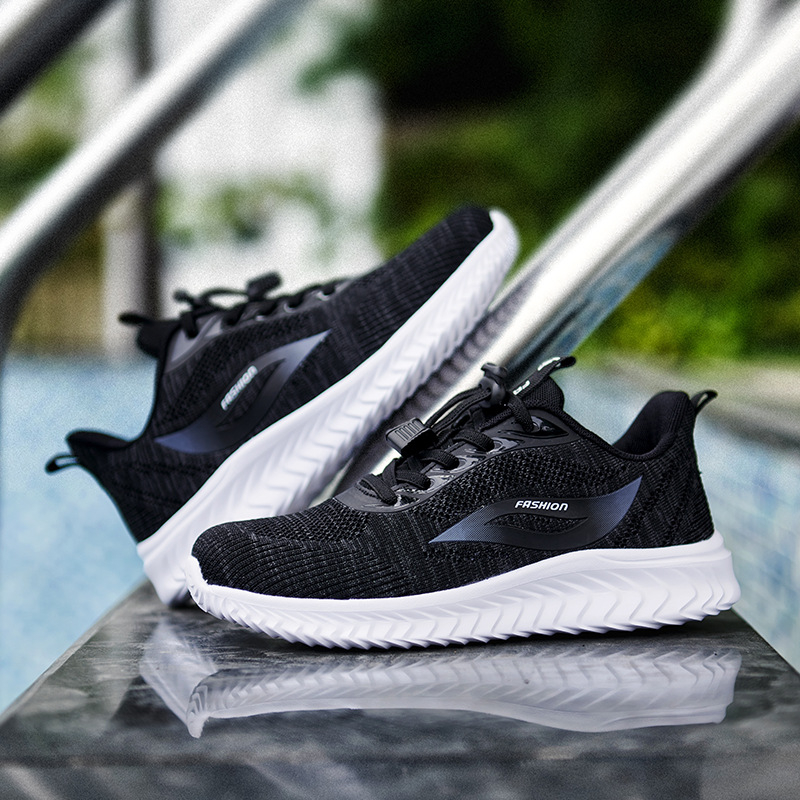 Idősek nők járócipője, lélegző hálós felsőrész, MD talp, fűzős zárás, textil talpbetét, csúszásmentes talp