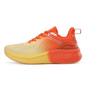 Trkačke tenisice - Unisex izdanje za par, lagane maratonske tenisice s amortizacijom, vezanje sprijeda, zaobljen vrh, niska peta 1-3 cm