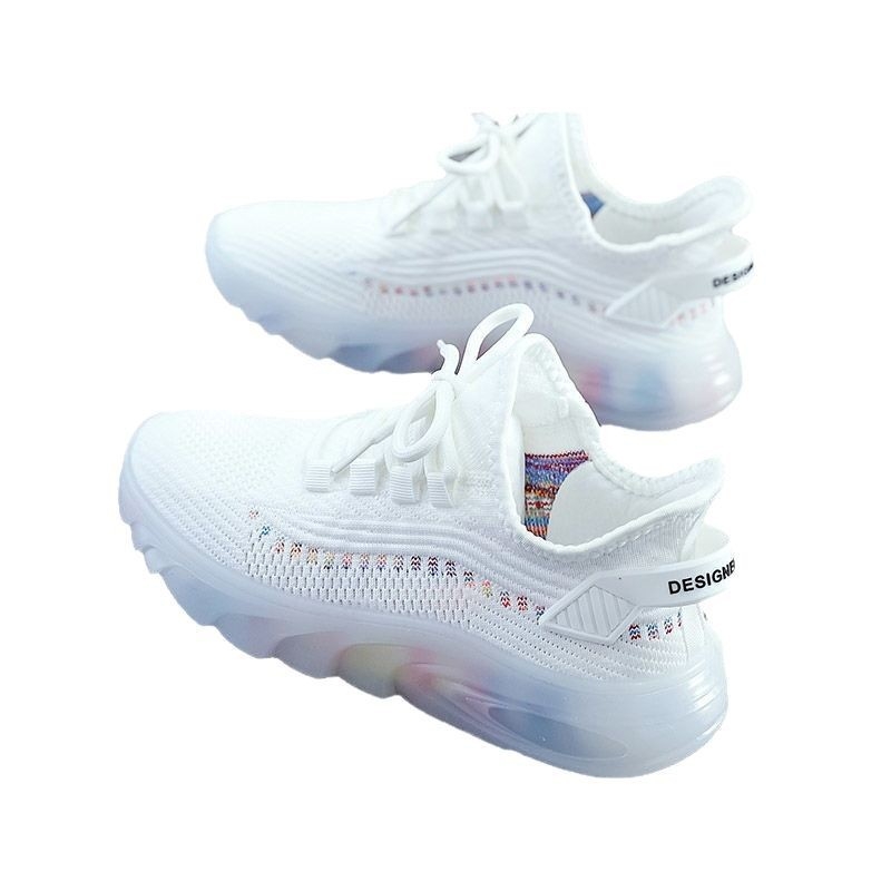 Pantofi Coconut pentru femei, pantofi de alergare cu plasă respirabilă, ușori, cu amortizare, branț EVA, talpă din cauciuc