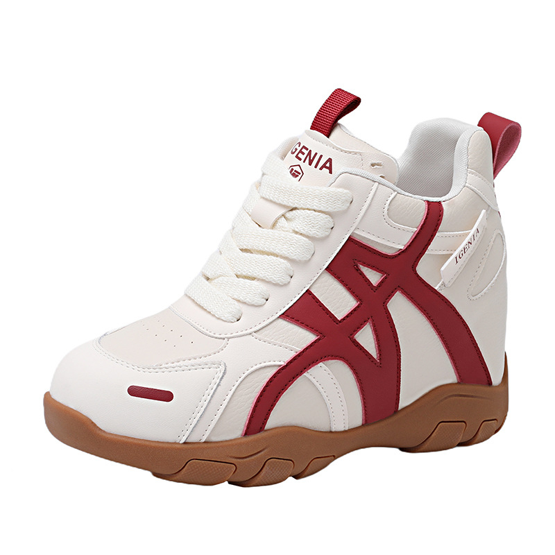 Női sport futócipő: lágy talpú, 3–5 cm sarokmagasság, könnyű és kopásálló, felsőrész szuper rostból, gumitalp