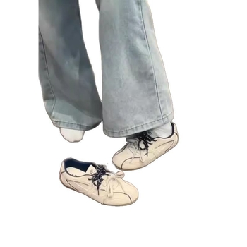 Ženske Forrest Gump stil tenisica – retro casual tenisice za svakodnevnu upotrebu, mekani potplat, gornji dio od super vlakna, EVA uložak, gumeni potplat, niski vrh, vezanje