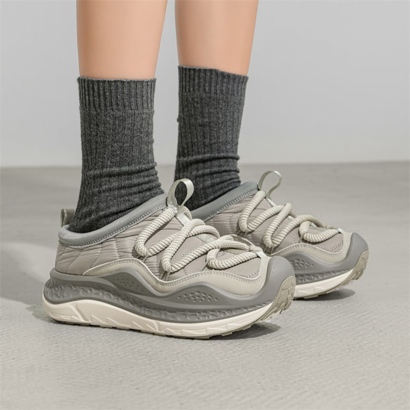 Casual PU tenisice s okruglim prstom, niski gornji dio, gumena potplat, visina 3–5 cm