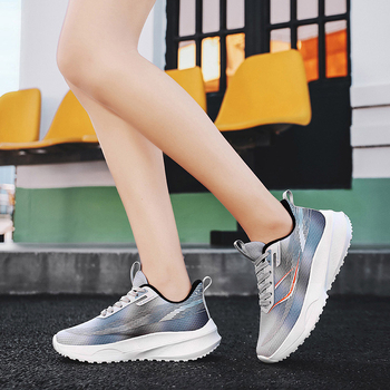 Uniszex lélegző hálós cipő - könnyű mindennapi futócipő, EVA talpbetét, gumi talp, kerek orr, lapos sarok