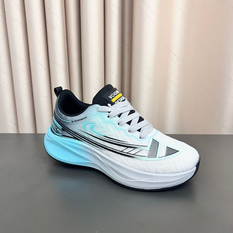 Női futócipők hálóval felsőrésszel, ultrakönnyű csillapítás, légáteresztő EVA talp, fűzővel zárható, alacsony profil, mindennapi használatra