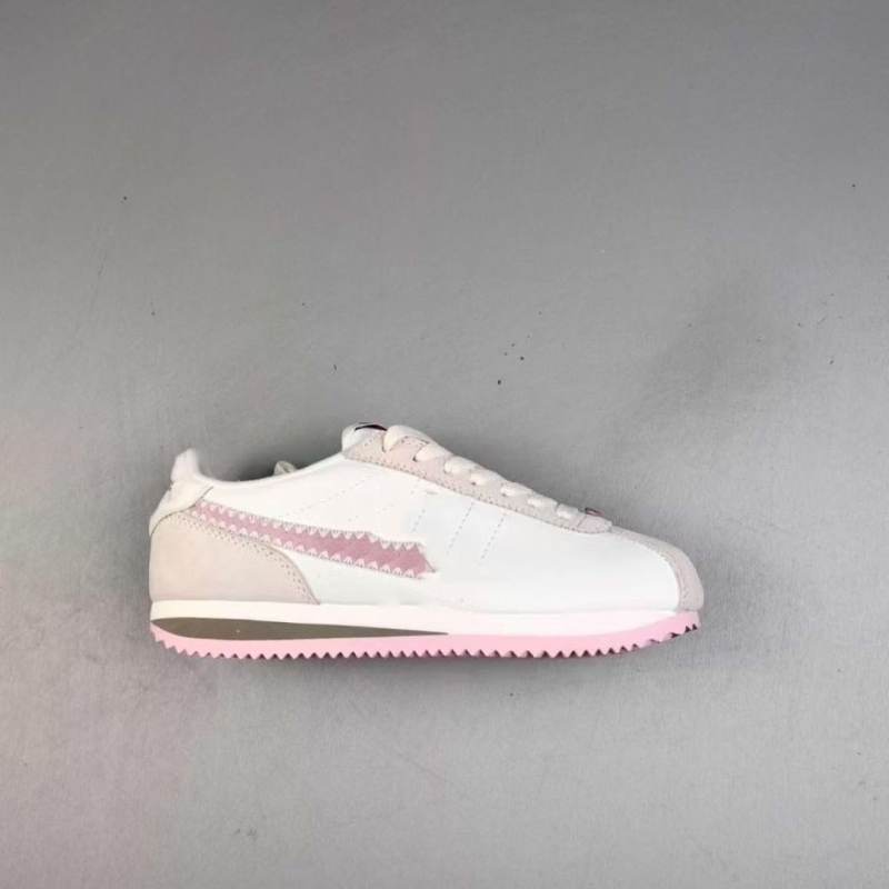 Unisex tenisice u stilu Forrest Gump, PU gornji dio, okrugli vrh, gumeni potplat, prednje vezanje, niski đon 1–3 cm
